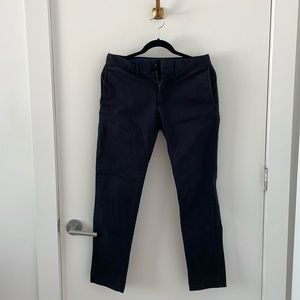 Banana Republic Black Chino Pants